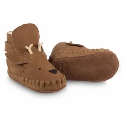 Chaussons Fourrés Cerf Kapi | Marron