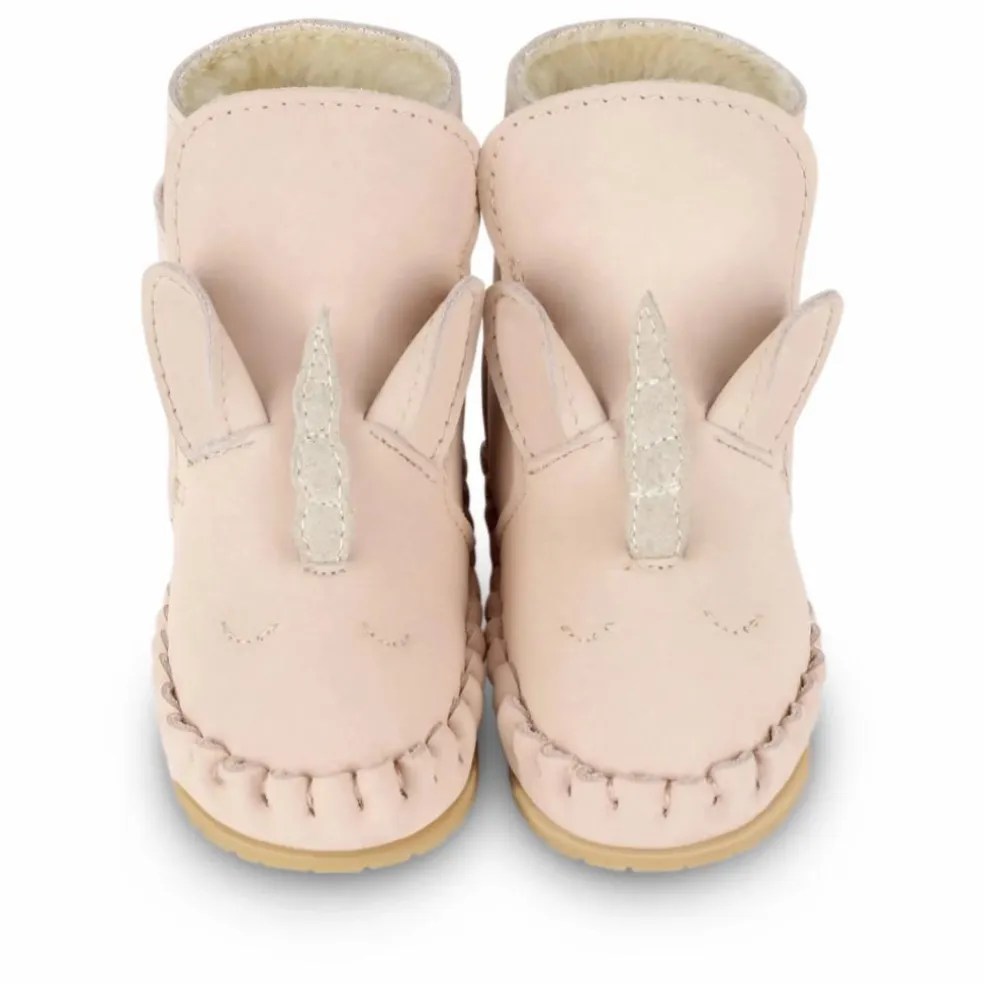 Chaussons Fourrés Kapi Special Licorne | Rose