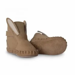 Chaussons Fourrés Lapin Kapi | Gris taupe