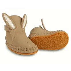 Chaussons Fourrés Lapin Kapi | Gris taupe