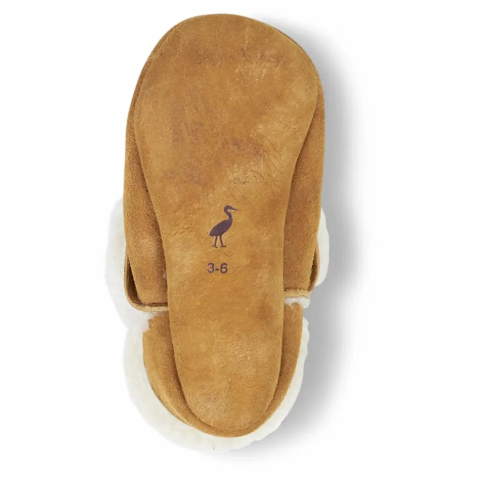 Chaussons Fourrés Shearling Bootie | Cognac