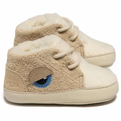 Chaussons Lacets Baby Winter Veja X Big Stuffed | Crème