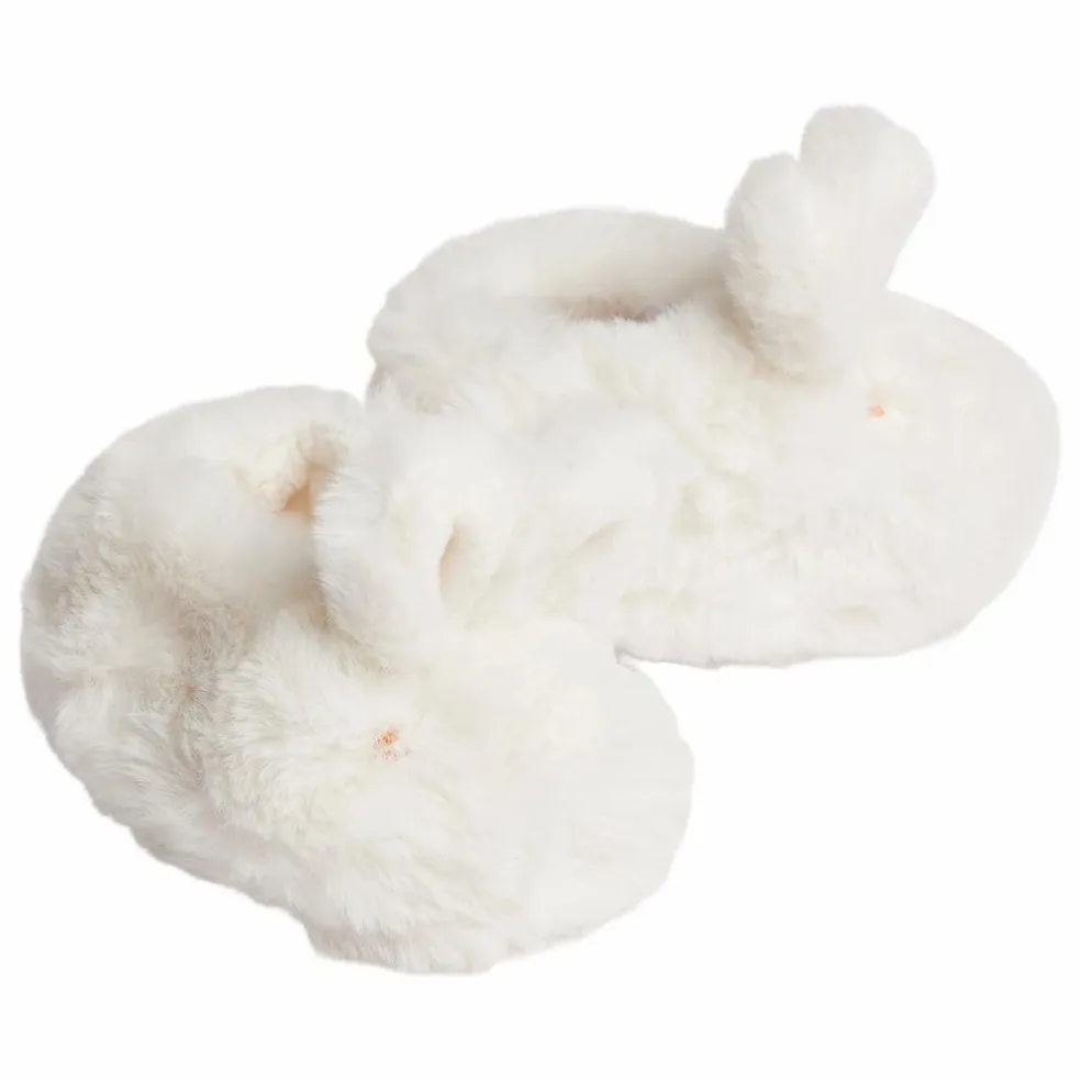 Chaussons Lapin Exclusif Fibres Recyclées | Blanc