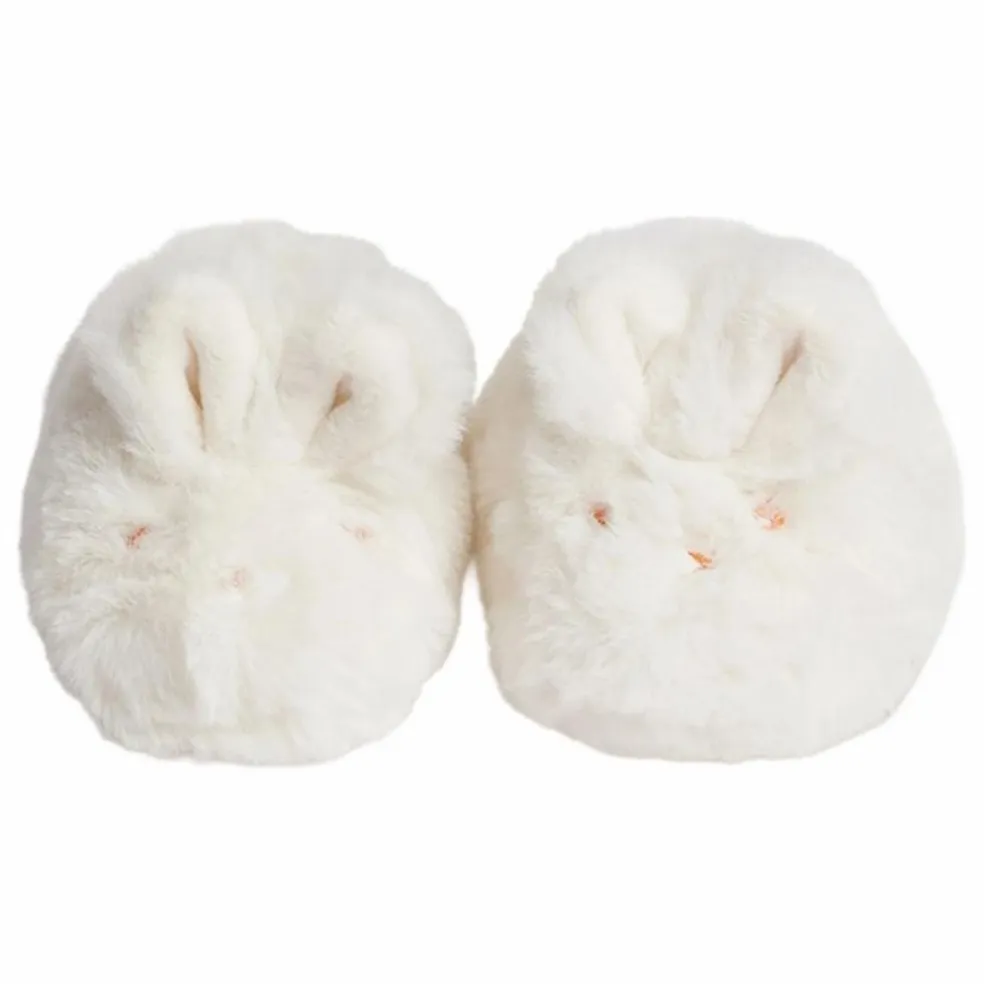 Chaussons Lapin Exclusif Fibres Recyclées | Blanc
