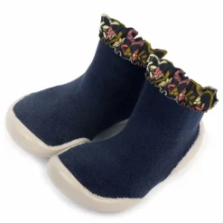 Chaussons Marguerite | Bleu marine