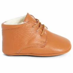 Chaussons Mini First Fourrés | Camel