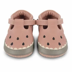 Chaussons Nanoe Pastèque Cuir | Rose