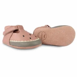 Chaussons Nanoe Pastèque Cuir | Rose
