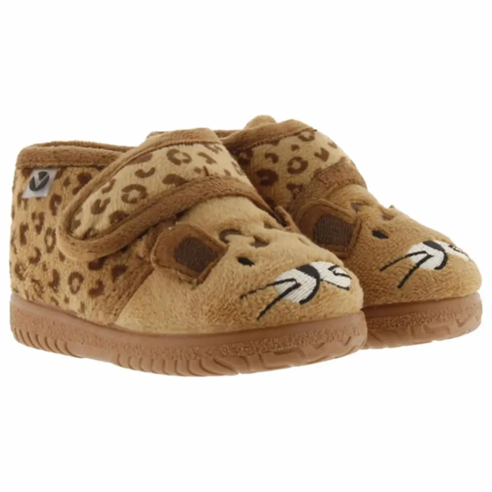Chaussons Ojalá Leopard | Camel