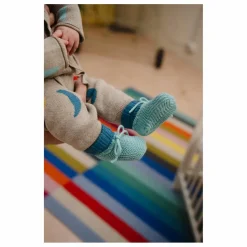 Chaussons Starfish Coton Bio | Turquoise