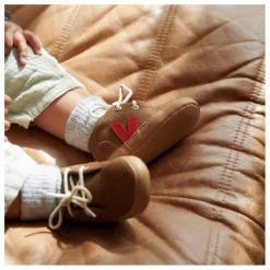 Chaussons Suède | Rouge