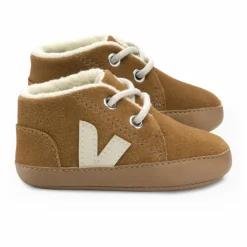 Chaussons Suede Fourrés | Camel