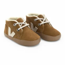 Chaussons Suede Fourrés | Camel