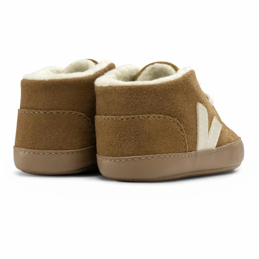 Chaussons Suede Fourrés | Camel