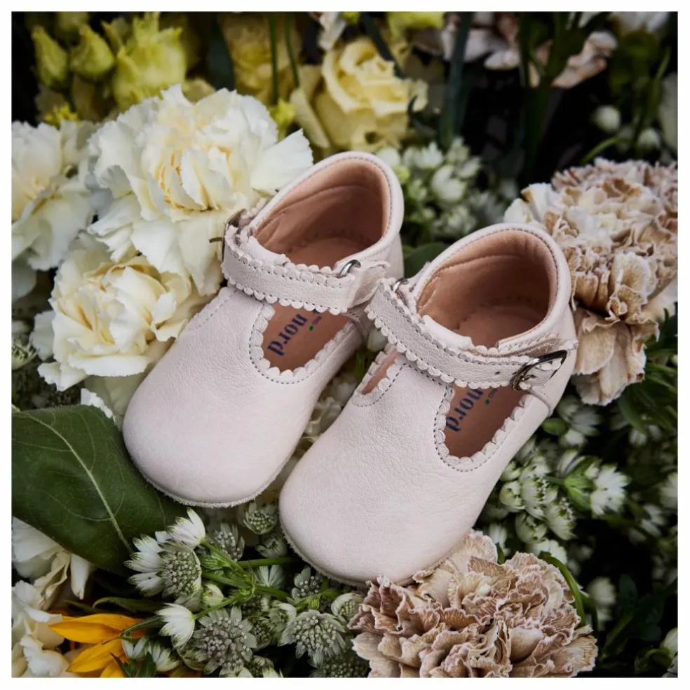 Chaussons T-Bar | Crème