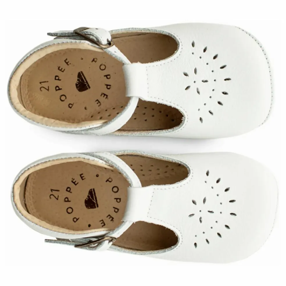 Chaussons T-Bar Minimilton | Blanc