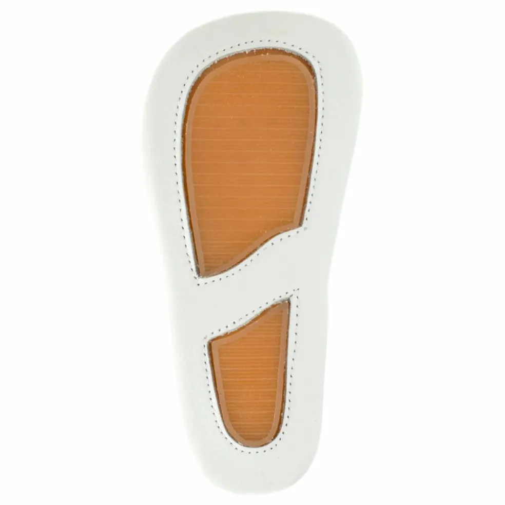 Chaussons T-Bar Minimilton | Blanc