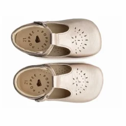 Chaussons T-Bar Minimilton | Champagne