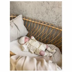 Chaussons Tricot Coton Bio | Ivoire