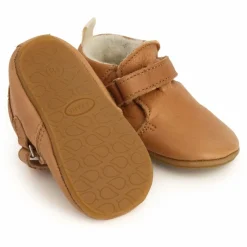 Chaussons Ultra Souples Fourrés Achille | Marron