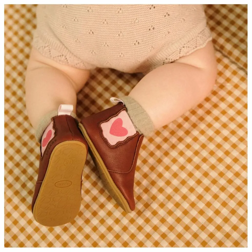 Chaussons Ultra Souples Oscar | Marron