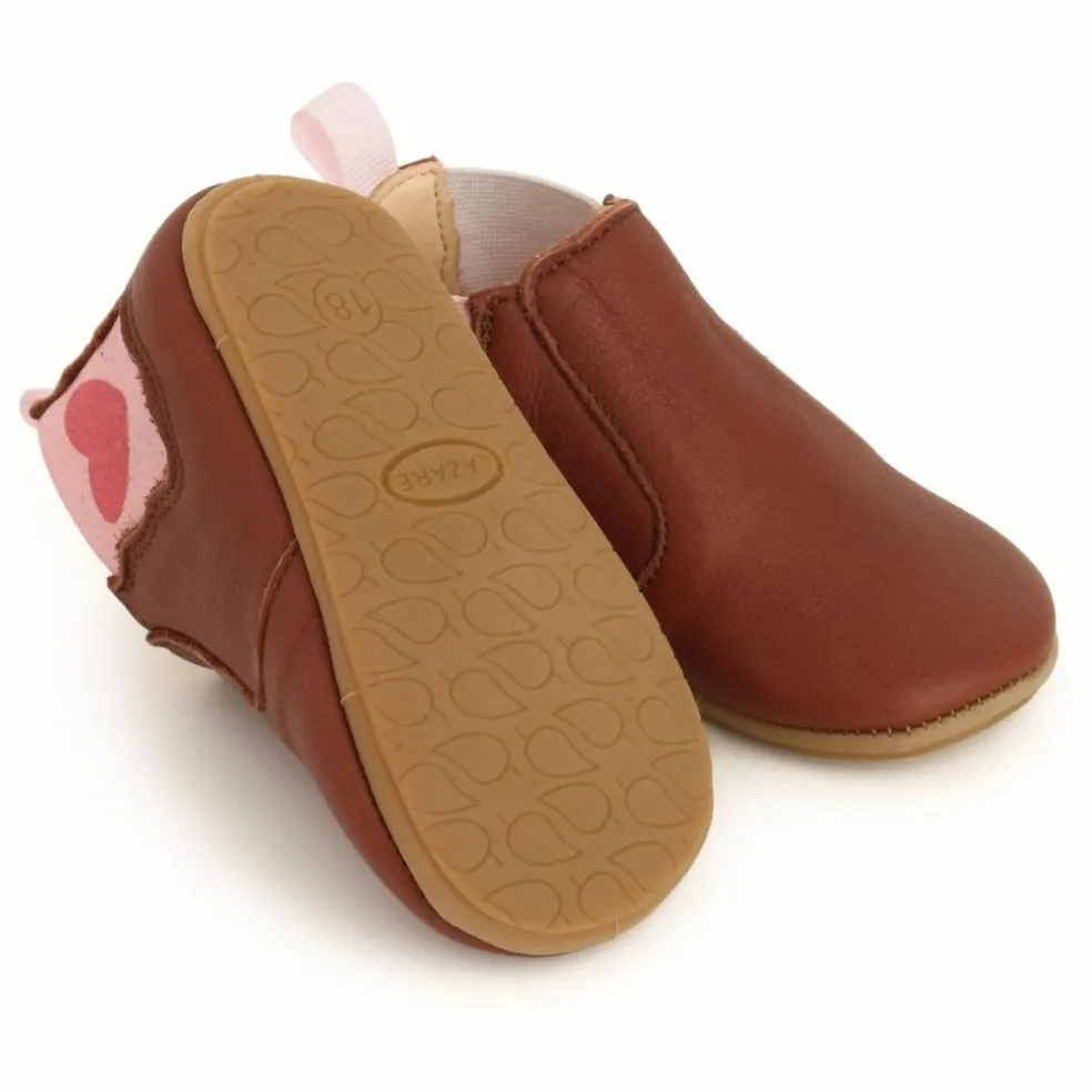 Chaussons Ultra Souples Oscar | Marron