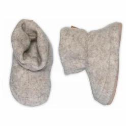 Chaussons Wolly Laine | Beige chiné
