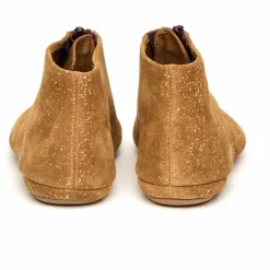 Chaussons Zip Avant | Marron