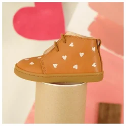 Chaussures Premiers Pas Coeurs Raoul | Camel