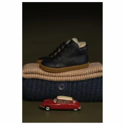 Chaussures Premiers Pas Fourrées Auguste | Bleu marine