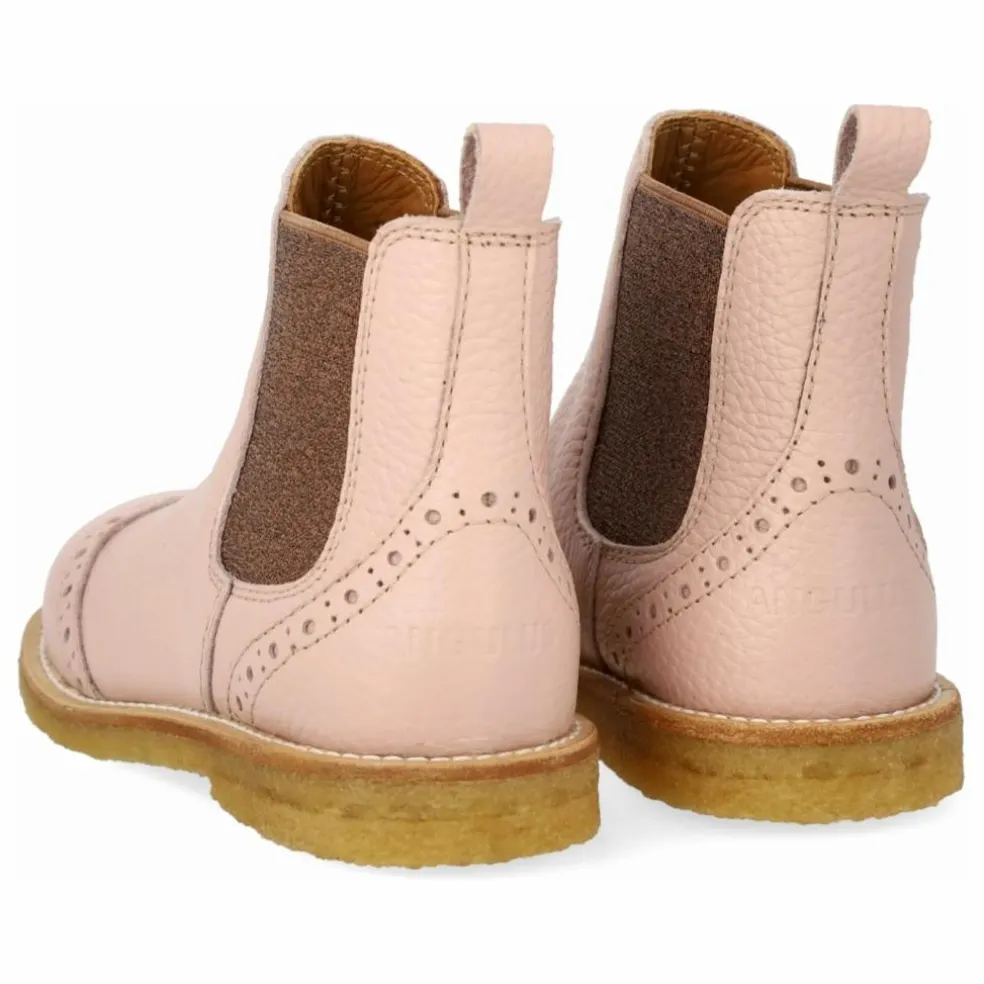 Chelsea Boots Brogue | Rose
