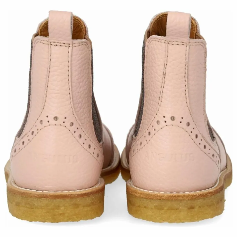 Chelsea Boots Brogue | Rose