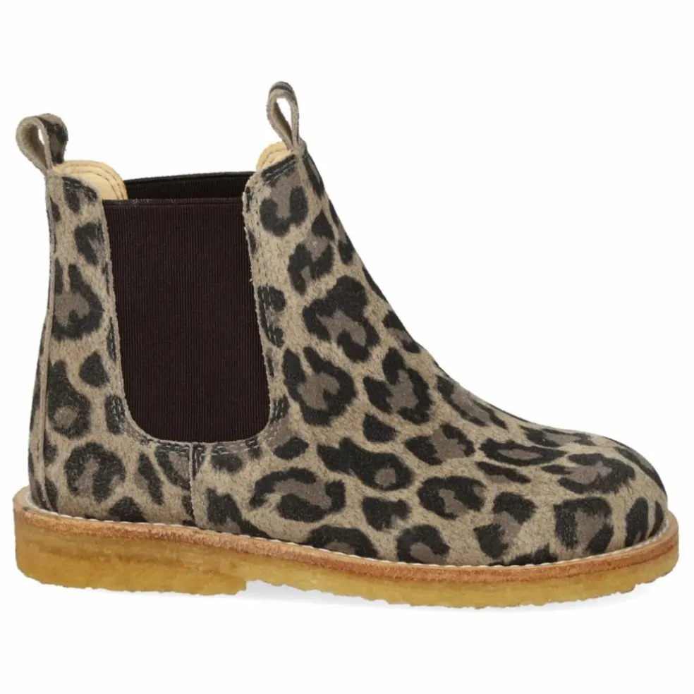 Chelsea Boots Léopard | Taupe