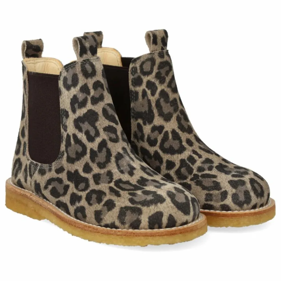 Chelsea Boots Léopard | Taupe