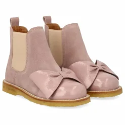 Chelsea Boots Nœud | Rose pâle