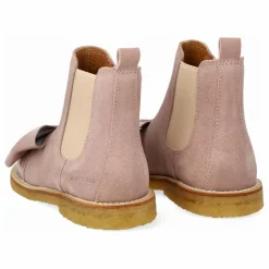 Chelsea Boots Nœud | Rose pâle