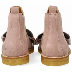 Chelsea Boots Nœud | Rose pâle