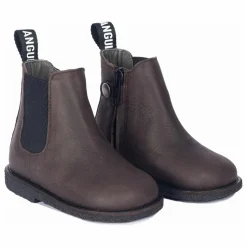 Chelsea Boots Straps Zip | Marron