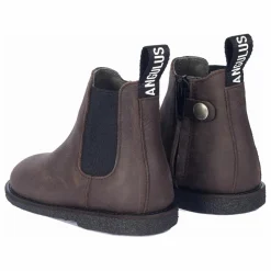 Chelsea Boots Straps Zip | Marron