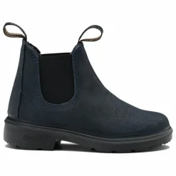 Chelsea Boots Suede Waxé | Bleu marine