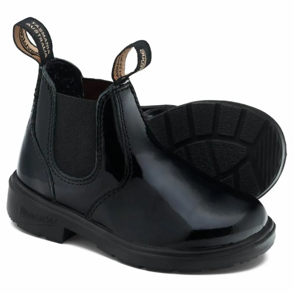 Chelsea Boots Vernis | Noir