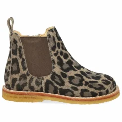 Chelsea Boots Zip Léopard | Taupe