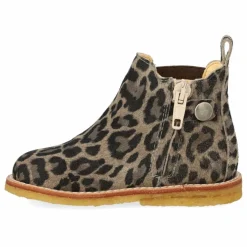 Chelsea Boots Zip Léopard | Taupe