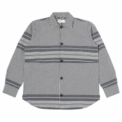 Chemise | Bleu marine - Ecru