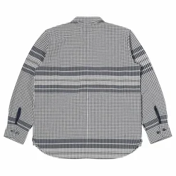 Chemise | Bleu marine - Ecru