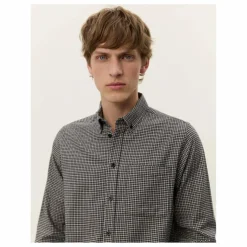 Chemise à Carreaux en Flannel Konrad | Blanc cassé
