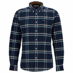 Chemise à Carreaux Ronan | Bleu pétrole