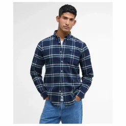 Chemise à Carreaux Ronan | Bleu pétrole