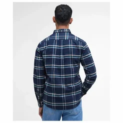 Chemise à Carreaux Ronan | Bleu pétrole