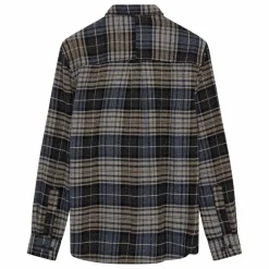 Chemise Akkonrad Carreaux Fibres Recyclées | Indigo